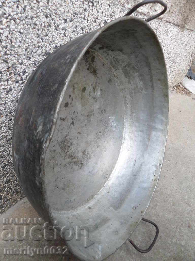 Delivery of Old copper tray LARGE for lutenitsa copper pot copper Delivery of Old copper tray LARGE for lutenitsa copper pot copper