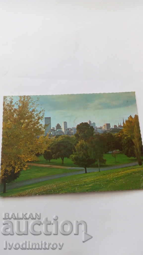 Postcard Melbourne from the Royal Botanic Gardens