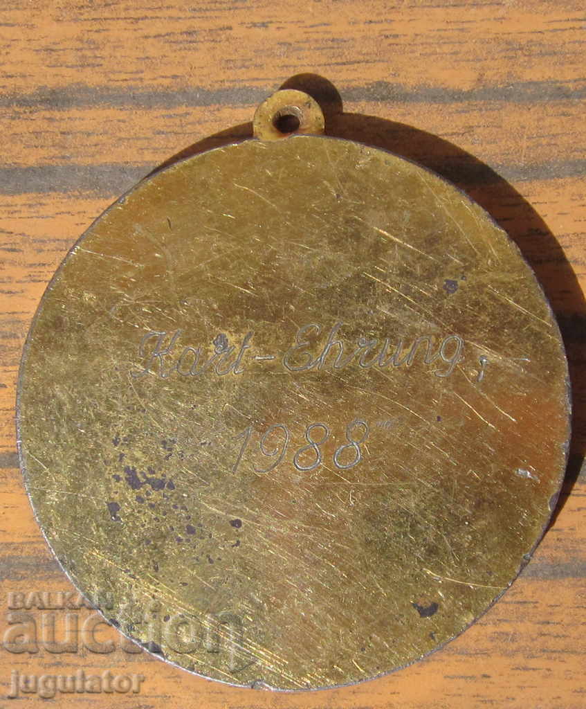 German medal participant in karting competition Germany 1988 - 5 German medal participant in karting competition Germany 1988 - 5