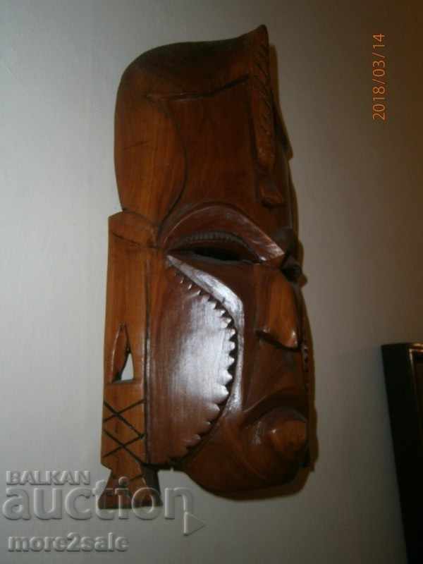 Аукцион СТАРА ДЪРВЕНА МАСКА - МАСИВНА - АФРИКАНСКА Аукцион СТАРА ДЪРВЕНА МАСКА - МАСИВНА - АФРИКАНСКА