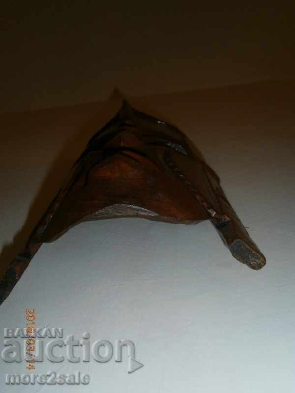 СТАРА ДЪРВЕНА МАСКА - МАСИВНА - АФРИКАНСКА - 5 СТАРА ДЪРВЕНА МАСКА - МАСИВНА - АФРИКАНСКА - 5