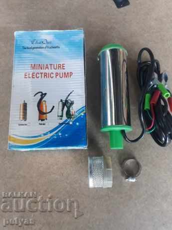 Submersible pump for 12V / 24V fluids