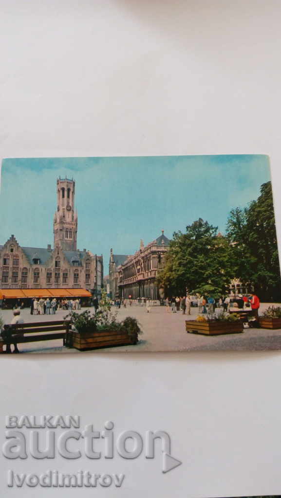Пощенска картичка Brugge The Burg
