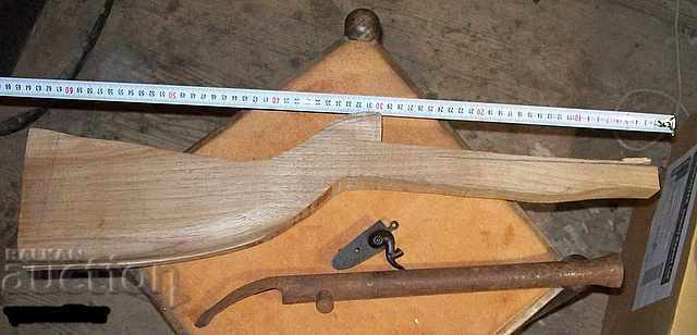 troblon gol pușcă stoc muscheta pistol pistol - 5 troblon gol pușcă stoc muscheta pistol pistol - 5