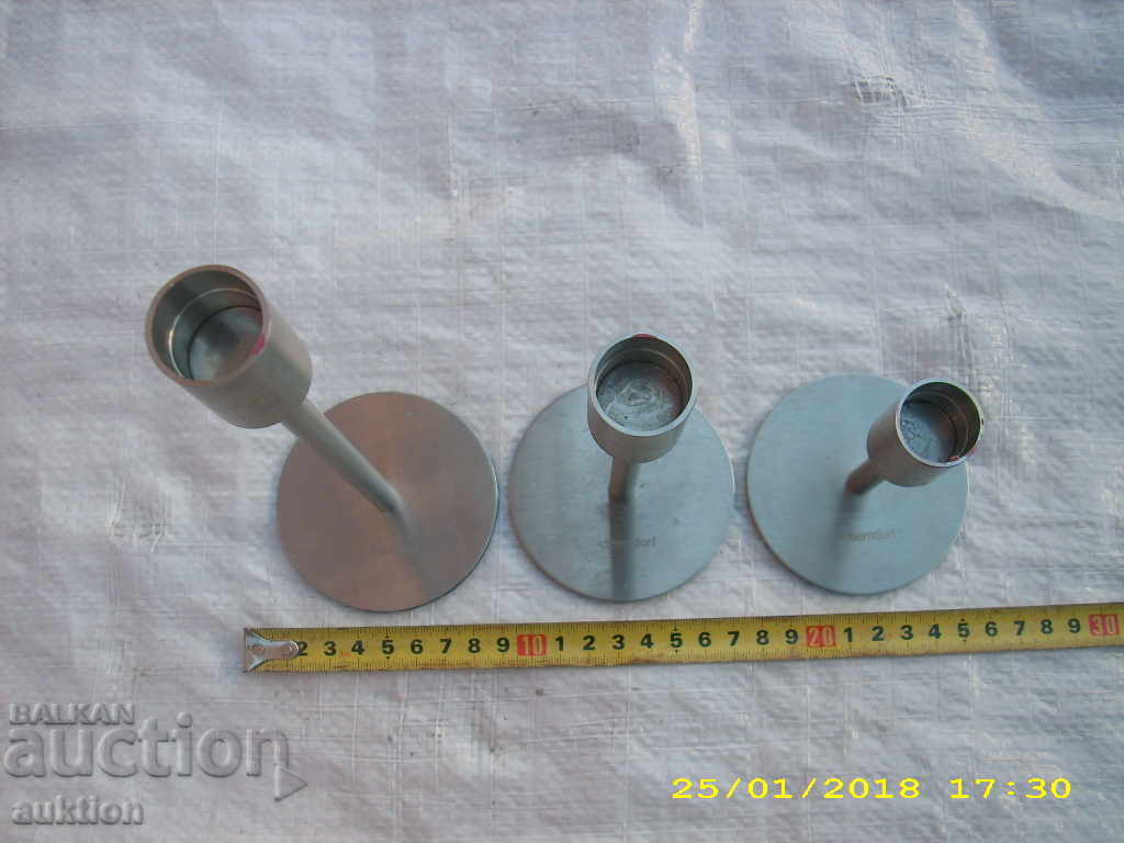 Delivery of LOT OF THREE PURE NEW GERMAN CANDLE Delivery of LOT OF THREE PURE NEW GERMAN CANDLE