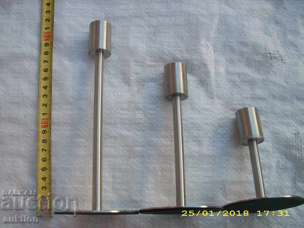 LOT OF THREE PURE NEW GERMAN CANDLE - 6 LOT OF THREE PURE NEW GERMAN CANDLE - 6