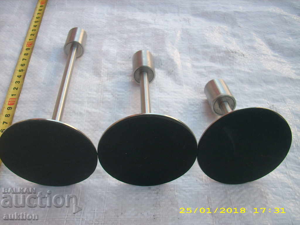 LOT OF THREE PURE NEW GERMAN CANDLE - 7 LOT OF THREE PURE NEW GERMAN CANDLE - 7