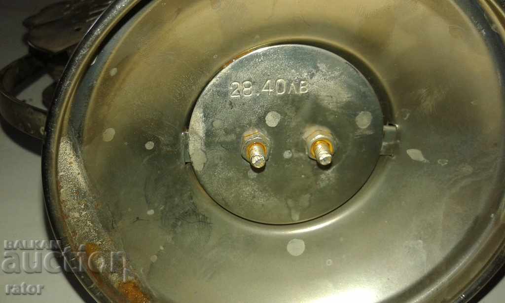 Old folding fruit bowl, metal bowl - socialism - 6 Old folding fruit bowl, metal bowl - socialism - 6