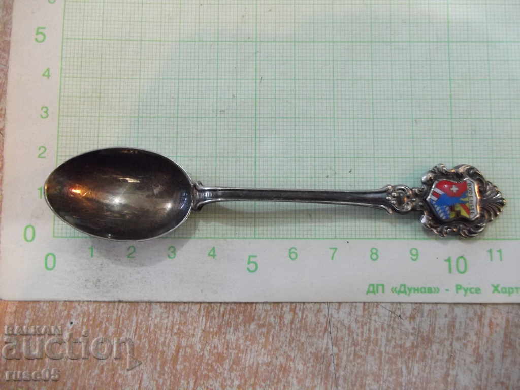 Spoon with old coat of silver - 10,9 g