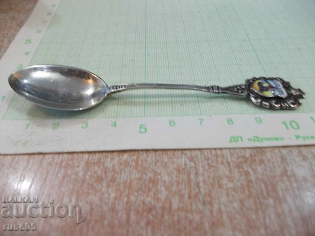 Spoon with coat of arms - small silver - 11 g with price 35.00 BGN | € 17.90 Spoon with coat of arms - small silver - 11 g with price 35.00 BGN | € 17.90