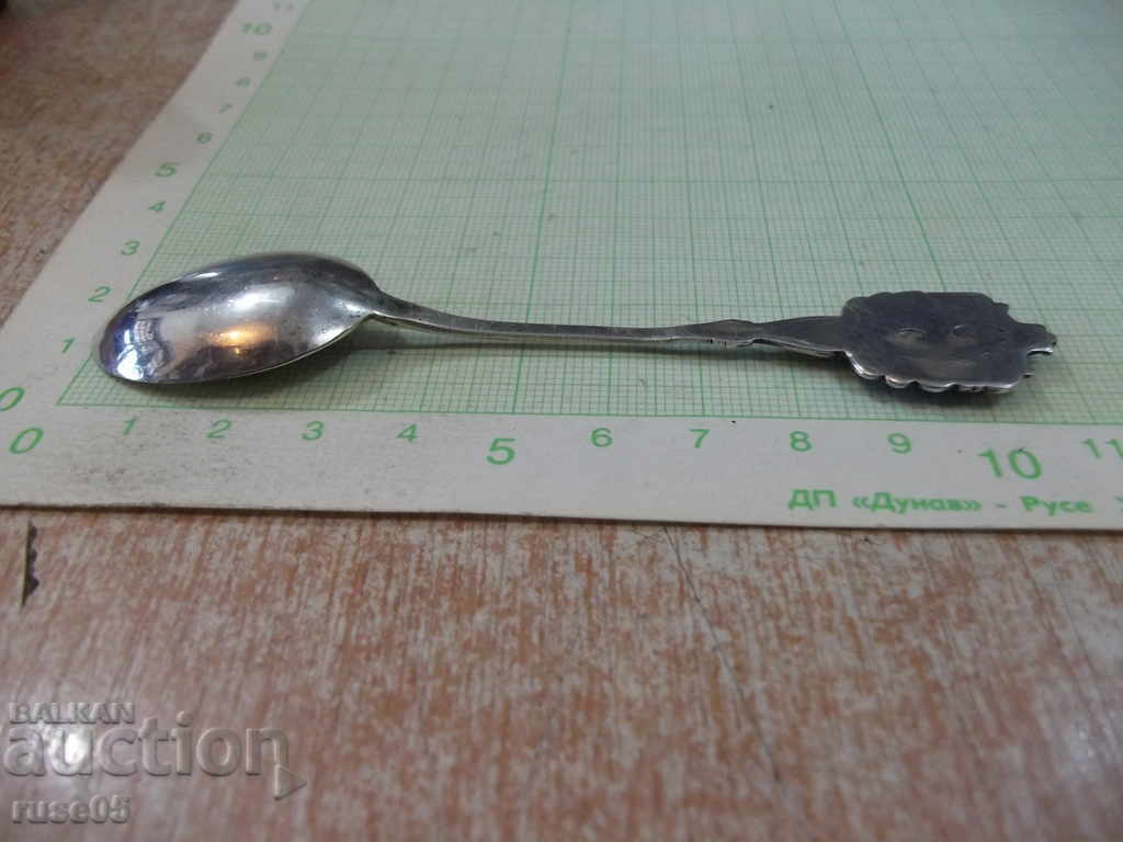 Spoon with coat of arms - small silver - 11 g - 5 Spoon with coat of arms - small silver - 11 g - 5