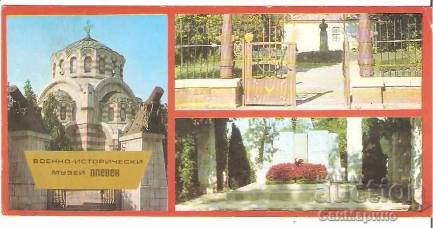 Картичка  България  Плевен Военно-исторически музеи 1*