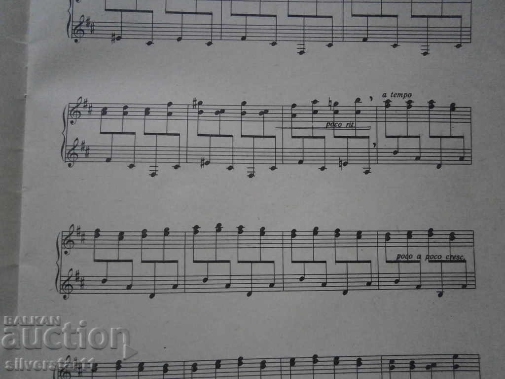 Delivery of pieces for piano PARASHKEV HADZHIEV Delivery of pieces for piano PARASHKEV HADZHIEV