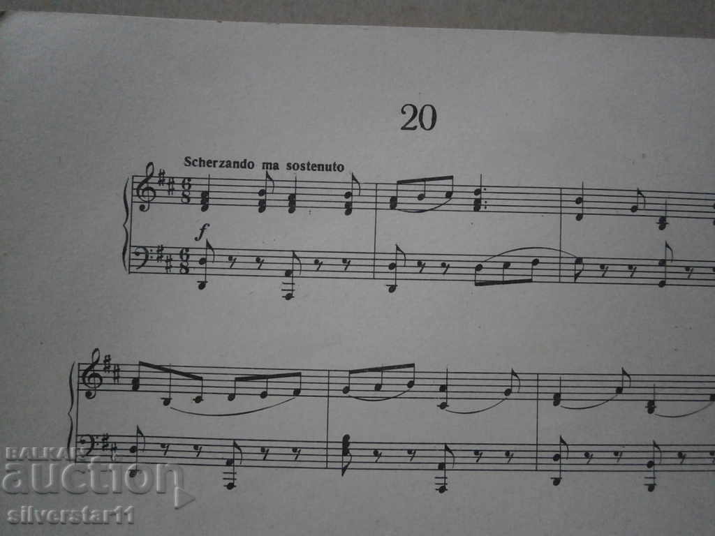 pieces for piano PARASHKEV HADZHIEV - 6 pieces for piano PARASHKEV HADZHIEV - 6