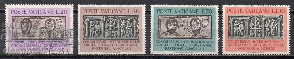 1962. Vaticanului. Congresul Internațional de Arheologie.