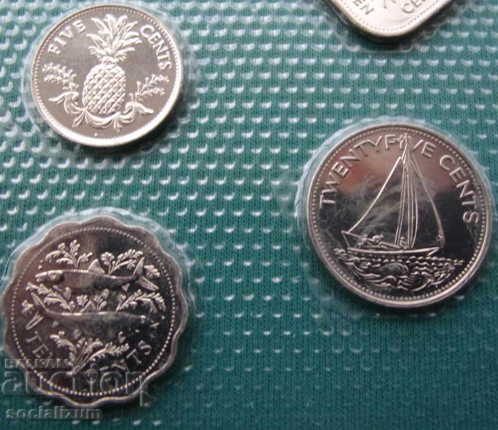 Аукцион Бахамски острови  Юбилеен сет  UNC