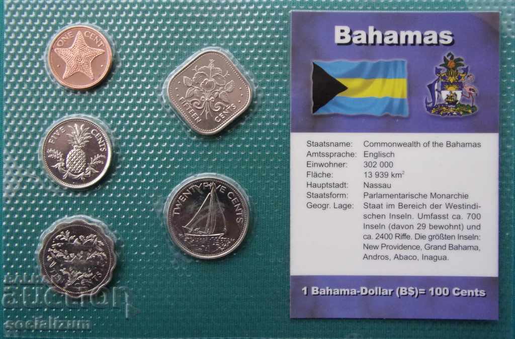 Bahamian Islands Jubilee Set UNC