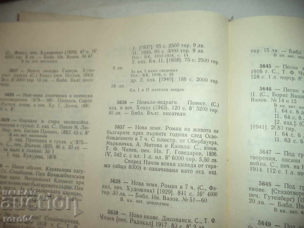 NEMILY NEDRAGI - POST - IVAN VAZOV - 1940 - 7 NEMILY NEDRAGI - POST - IVAN VAZOV - 1940 - 7