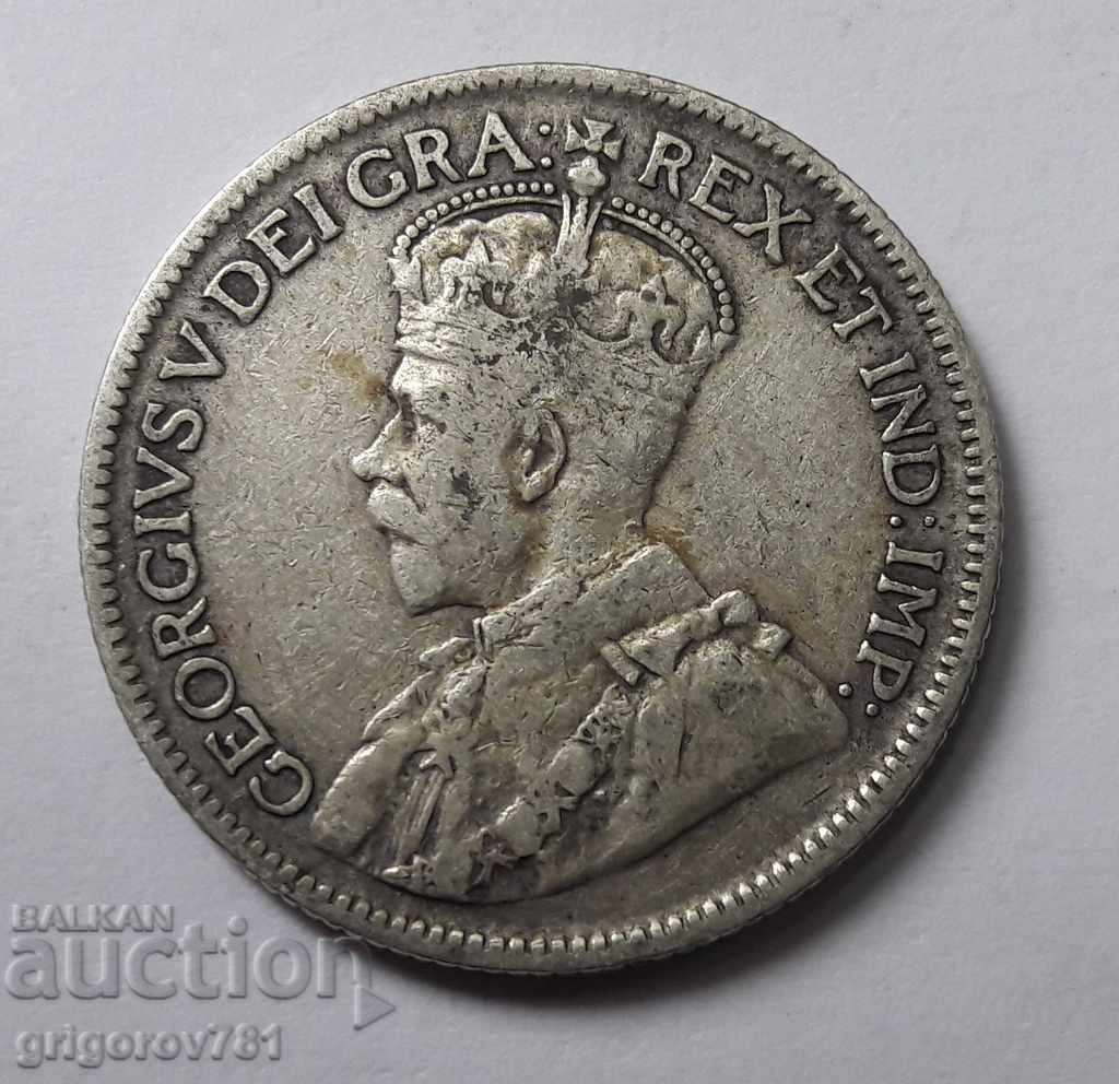 9 пиастъра сребро Кипър 1921  - сребърна монета рядка №12