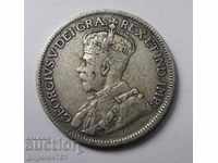9 пиастъра сребро Кипър 1921  - сребърна монета рядка №12