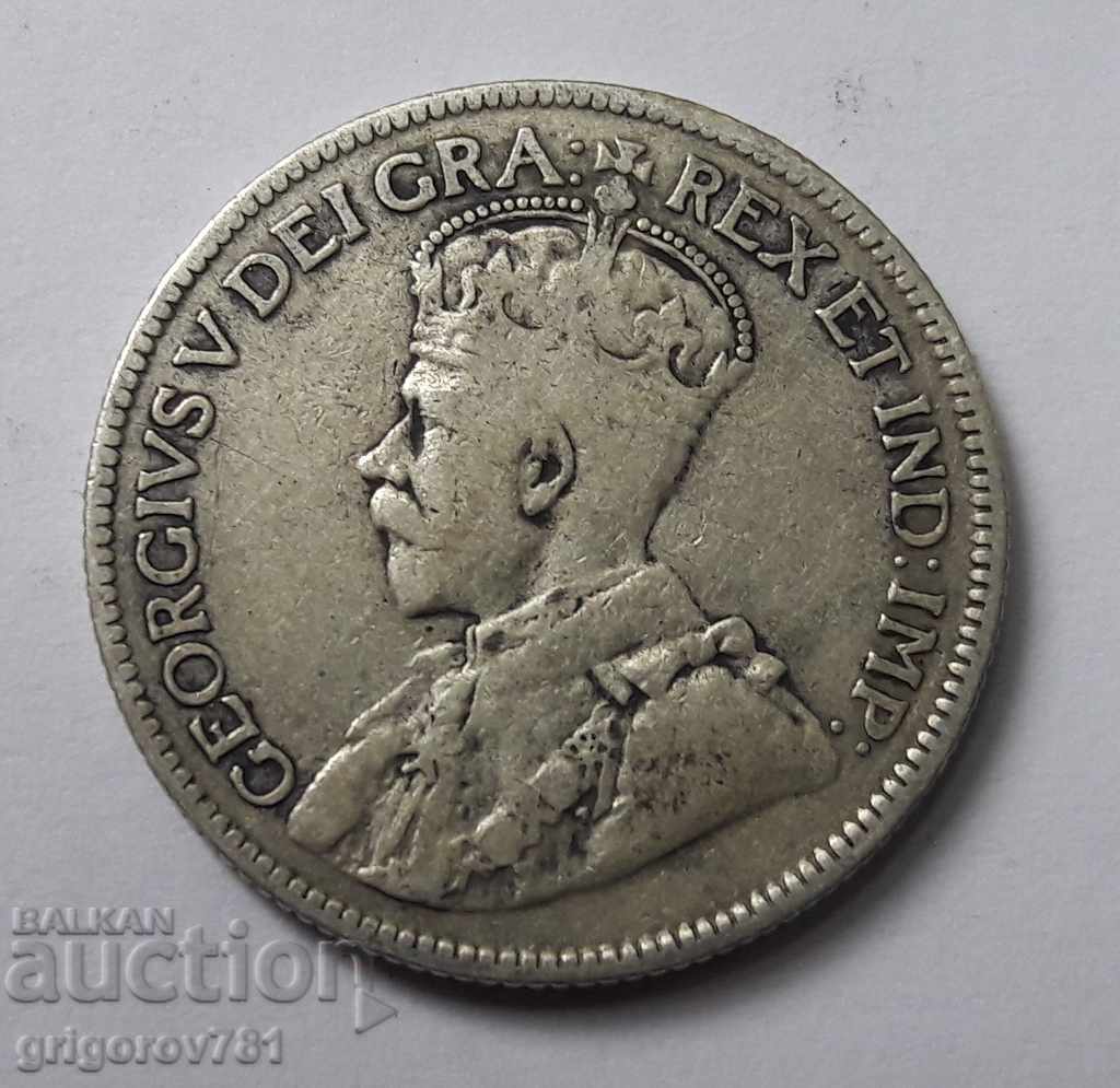 9 пиастъра сребро Кипър 1921  - сребърна монета рядка №13