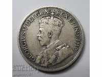 9 пиастъра сребро Кипър 1921  - сребърна монета рядка №16