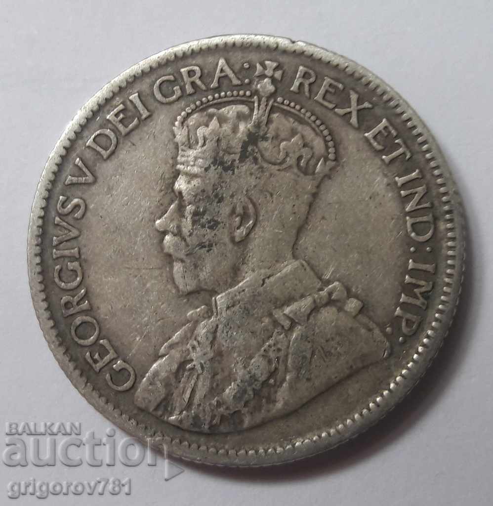 9 пиастъра сребро Кипър 1921  - сребърна монета рядка №9