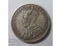 9 silver piters Cyprus 1921 - silver coin rare №9