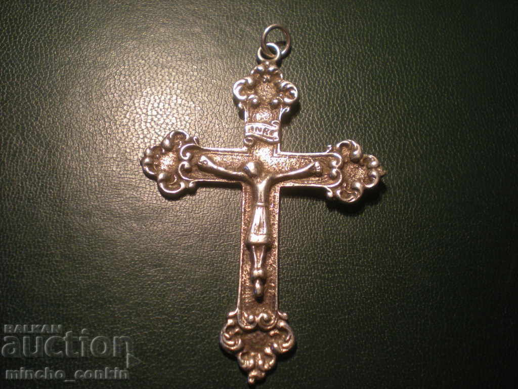 Rarity Episcopal Silver Cross Catholic 19th Century