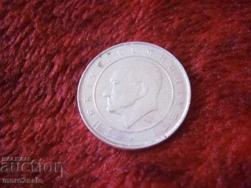 50 BIN LIRA 2001 TURKEY COIN with price 0.30 BGN | € 0.15 50 BIN LIRA 2001 TURKEY COIN with price 0.30 BGN | € 0.15