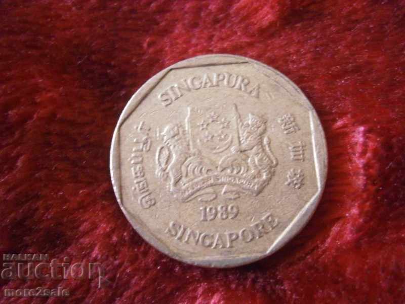 1 Dollar SINGAPORE 1989 THE COIN with price 2.00 BGN | € 1.02 1 Dollar SINGAPORE 1989 THE COIN with price 2.00 BGN | € 1.02
