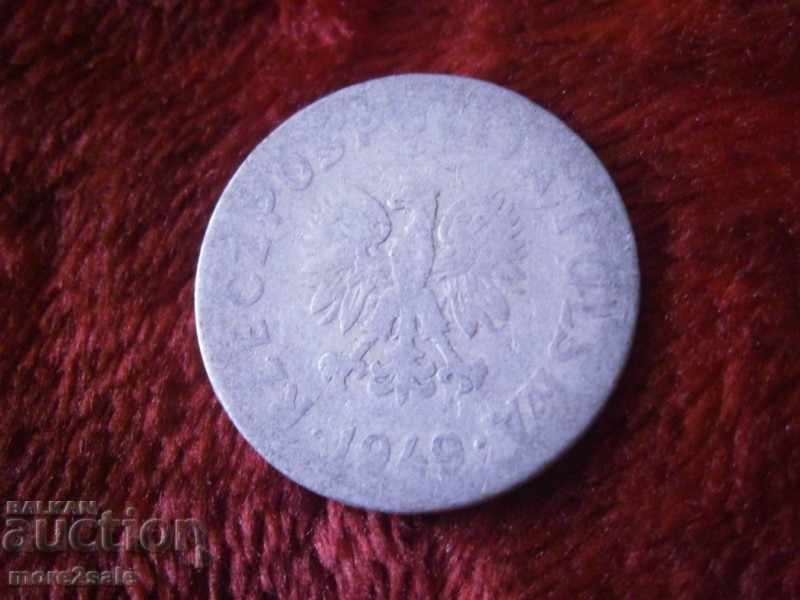 50 FULL POLAND 1949 YEARS OF COIN with price 0.90 BGN | € 0.46 50 FULL POLAND 1949 YEARS OF COIN with price 0.90 BGN | € 0.46