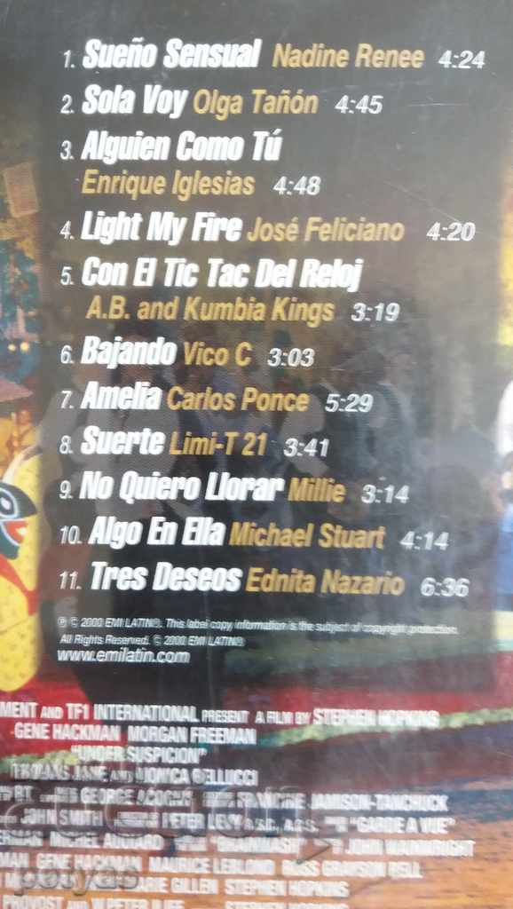 Auction  SD - Under Suspicion -original soundtrack -MUSIC