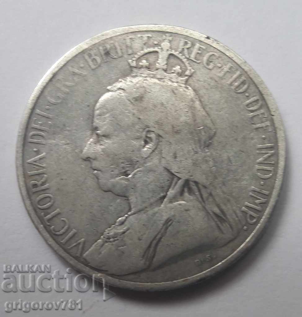 9 пиастъра сребро Кипър 1901  - сребърна монета рядка №5