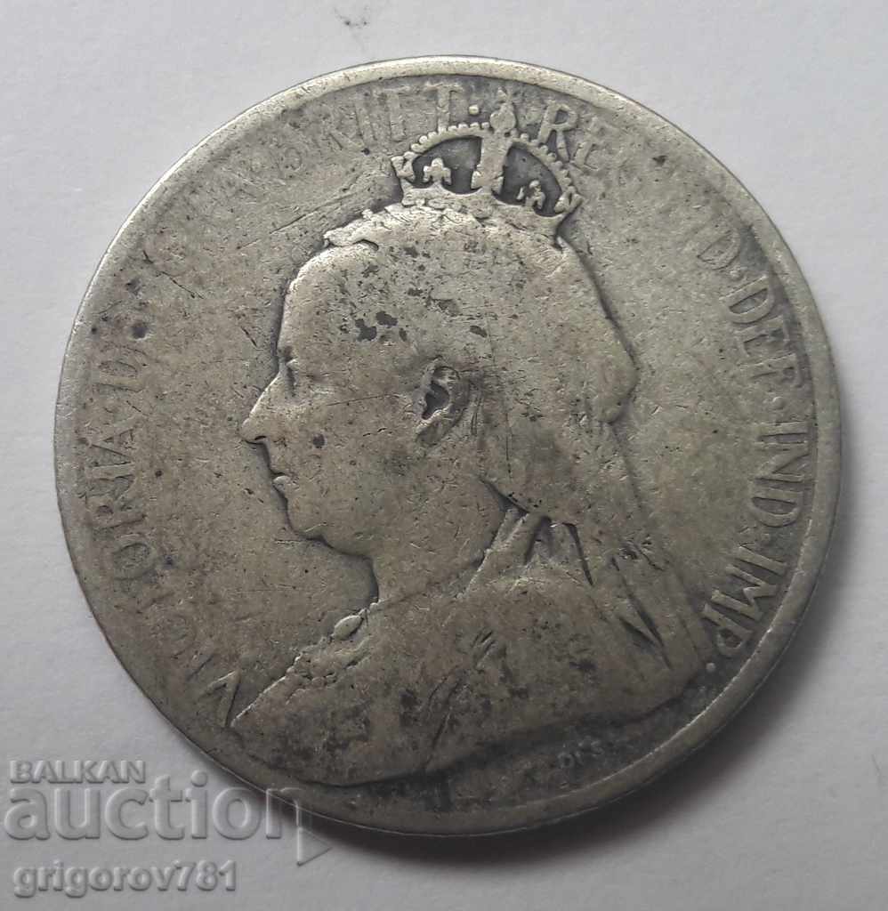 9 Piaștrii argint 1901 Cipru - o monedă de argint rară №6