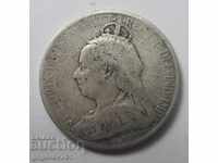 9 пиастъра сребро Кипър 1901  - сребърна монета рядка №6