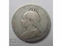 9 пиастъра сребро Кипър 1901  - сребърна монета рядка №7