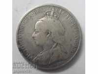 9 пиастъра сребро Кипър 1901  - сребърна монета рядка №15