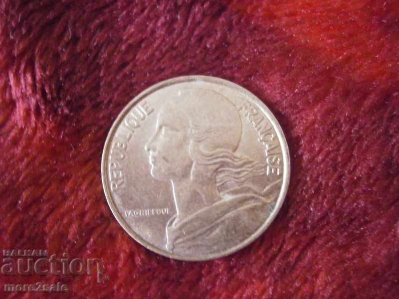 10 SENTIMA FRANCE 1997 COIN with price 0.40 BGN | € 0.20 10 SENTIMA FRANCE 1997 COIN with price 0.40 BGN | € 0.20