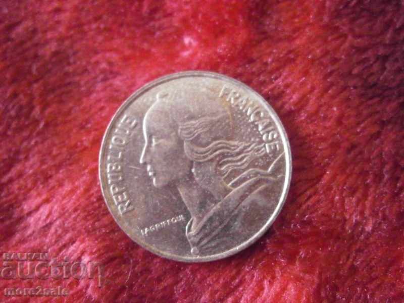 10 SENTIMA FRANCE 1995 CURRENCY with price 0.40 BGN | € 0.20 10 SENTIMA FRANCE 1995 CURRENCY with price 0.40 BGN | € 0.20