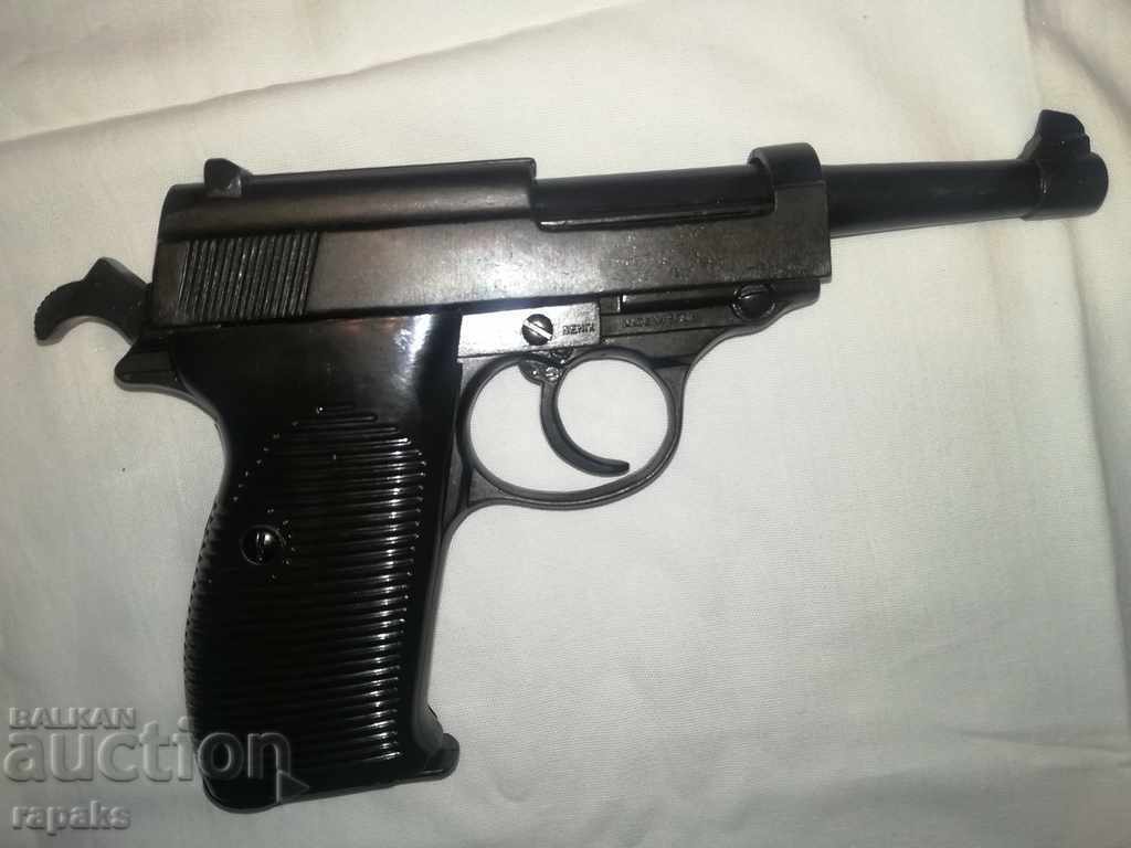 Pistol Luger P 08/ Valter-Luger, working massive replica with price 420.00 BGN | € 214.74