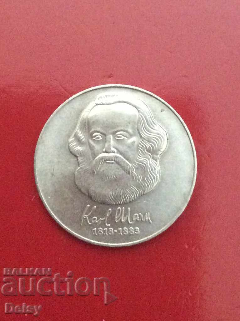 GDR 20 marks 1983 Karl Marx! Rare!