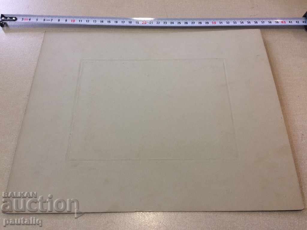 Auction  Old picture of military card