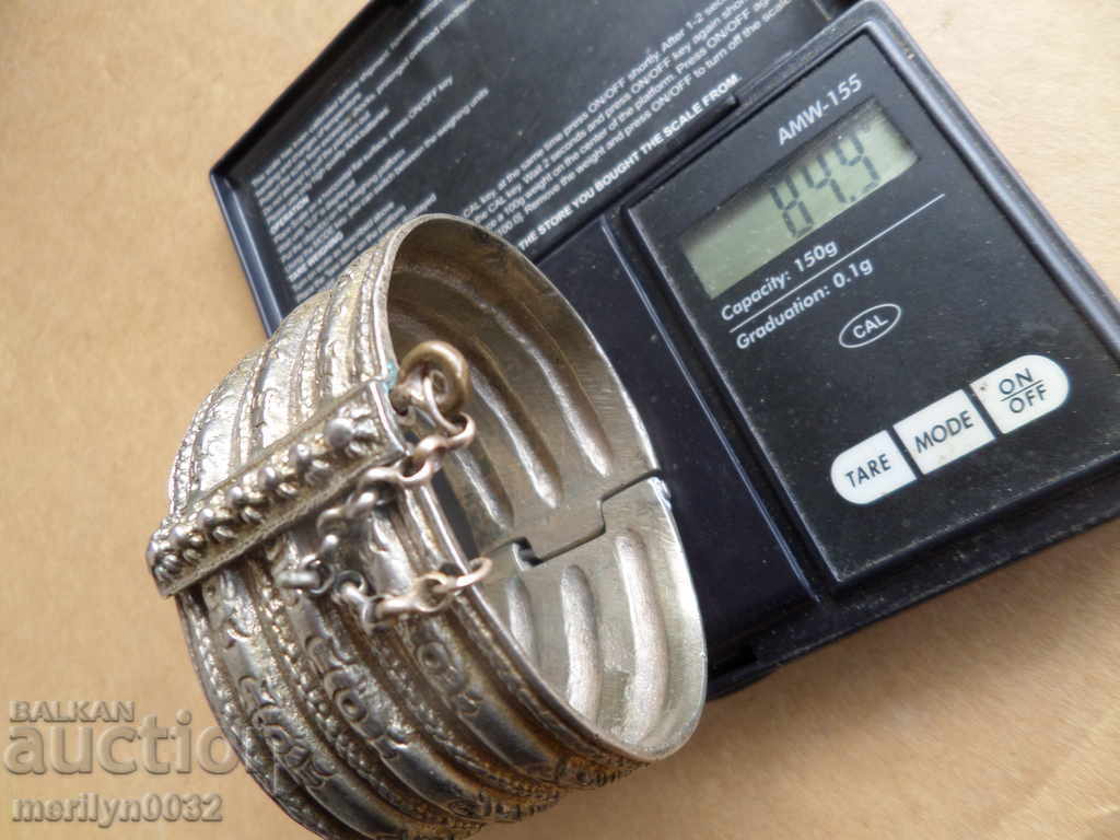 Renaissance silver bracelet silver wreath bracelet BIG - 6