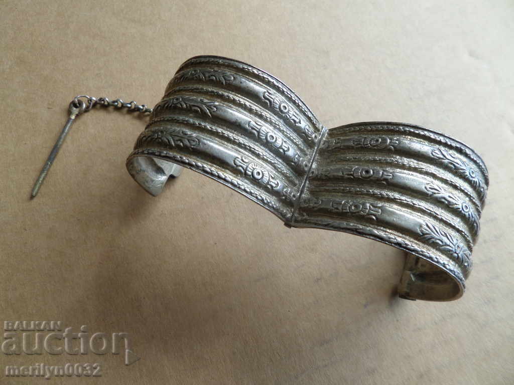 Renaissance silver bracelet silver wreath bracelet BIG - 7
