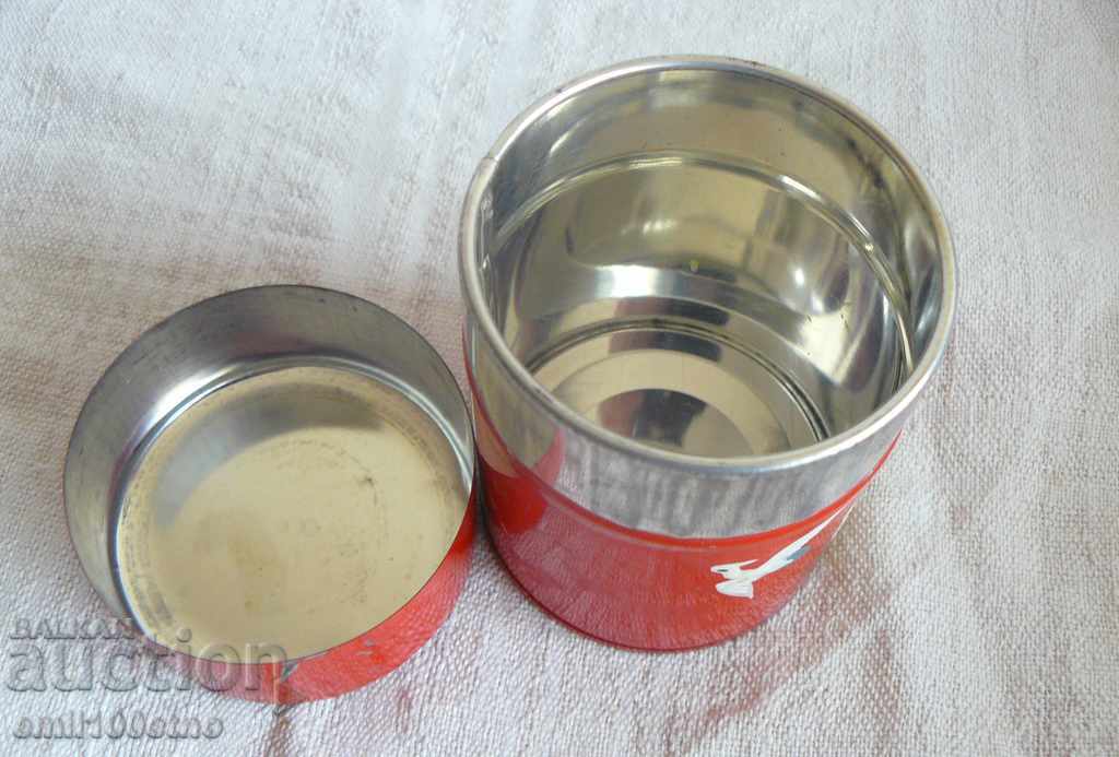 Metal box with painted birds - 5 Metal box with painted birds - 5