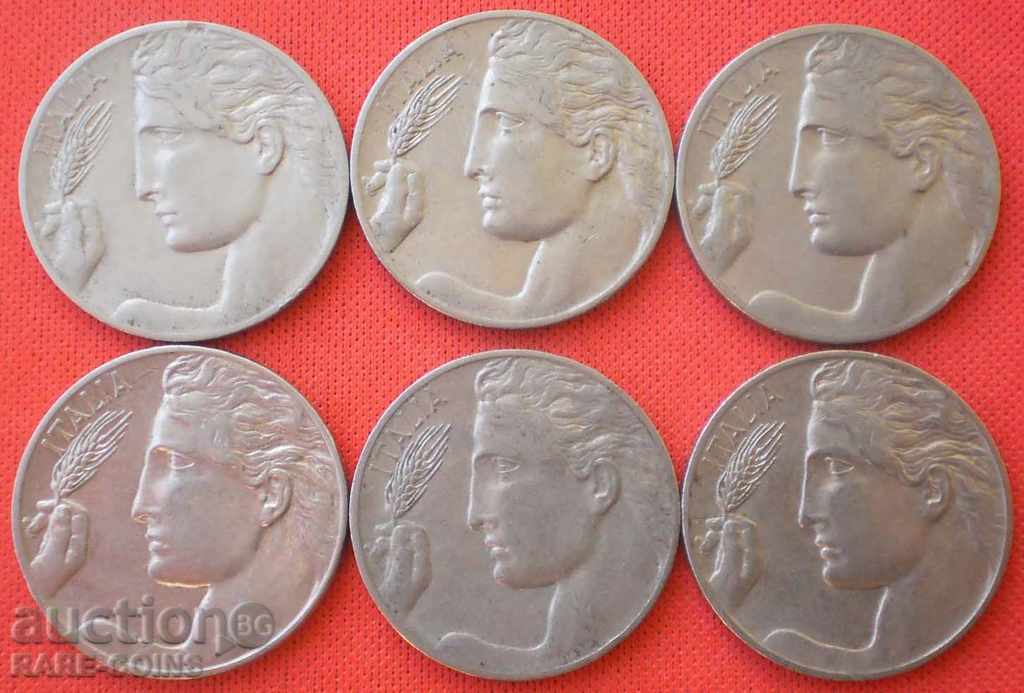 Lot Italia 1908 - 1914 6 buc. (3) (5k) cu preț € 6.14 | 12.01 BGN