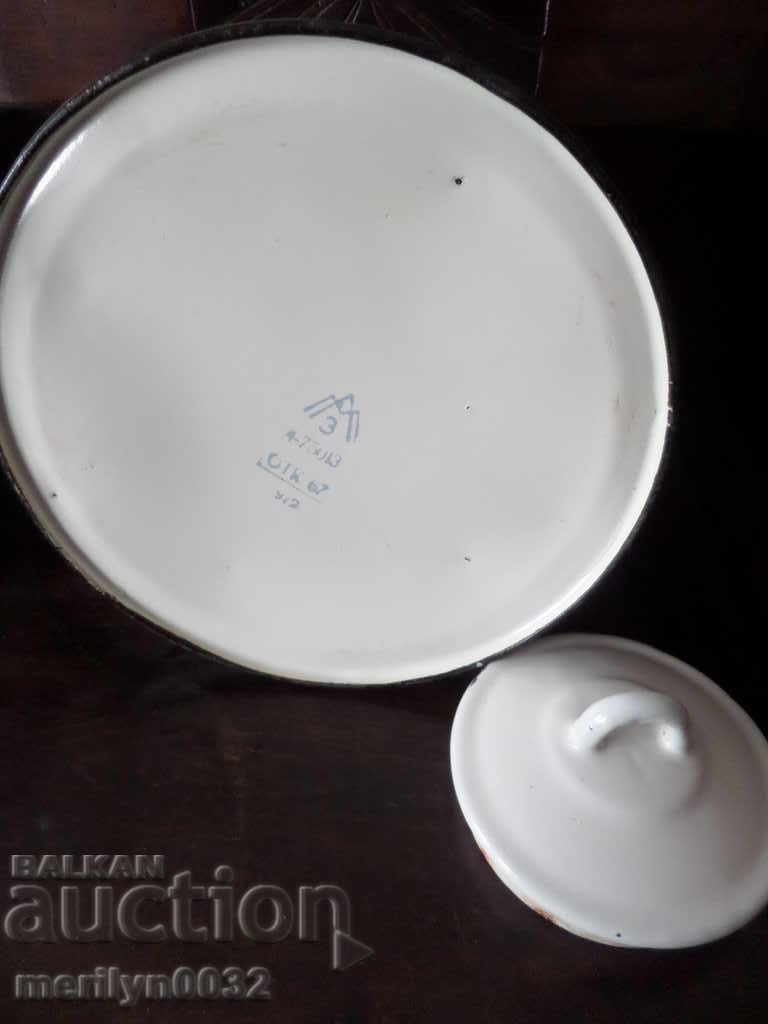 Old enameled teapot, coffee maker, kettle - 6 Old enameled teapot, coffee maker, kettle - 6