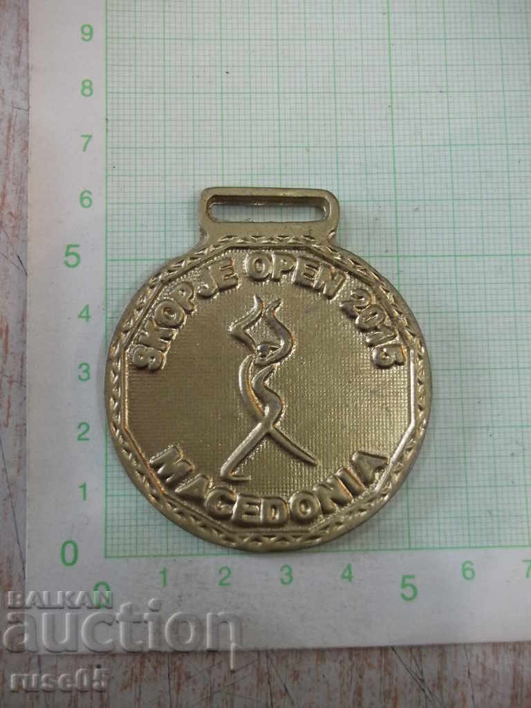 Medal "SKOPJE OPEN MACEDONIA"
