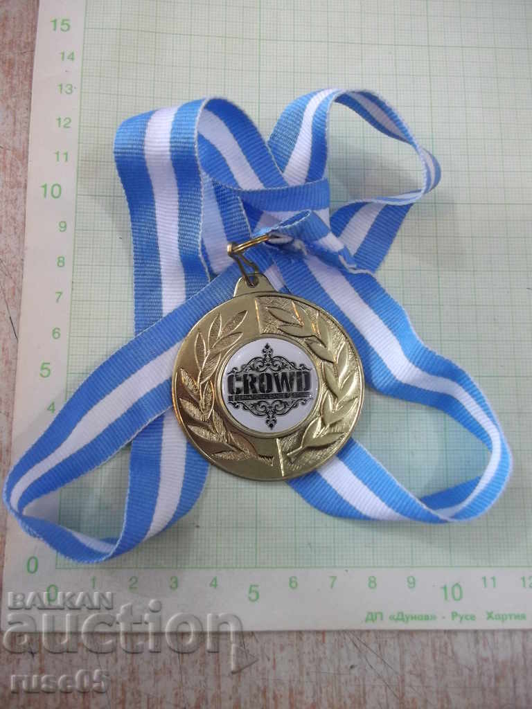 Medalia "CROWD - INTERNATIONAL DANCE FESTIVAL"